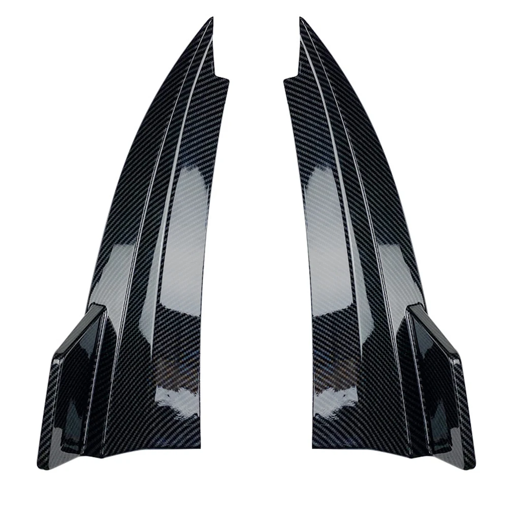 Car Rear Bumper Lip Diffuser Splitter Spoiler for C-Class Coupe C205 C200 260 C43 C63 Carbon