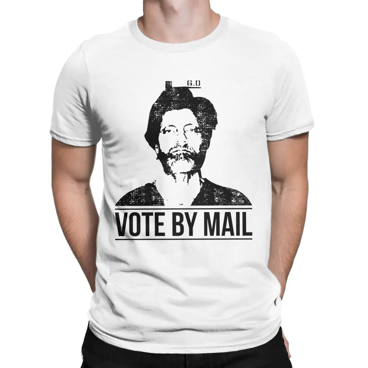 Vote By Ted Unabomber T Shirt Men Pure Cotton Vintage T-Shirt Round Neck Ted Kaczynski Tee Shirt Short Sleeve Tops Plus Size