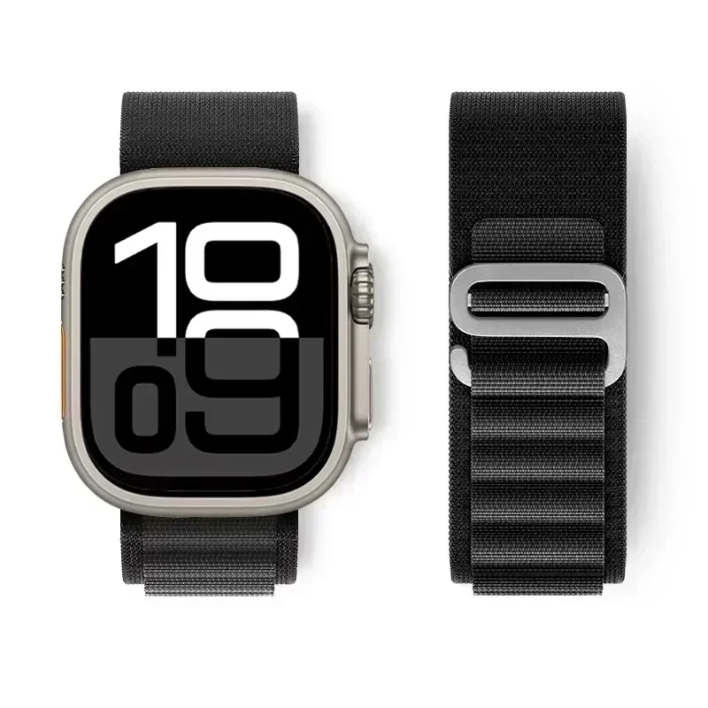 Alpine Loop für Apple Watch Ultra 4 3 2 49mm 42 46mm 40 44mm 41 45mm Sport Correa Nylon Armbänder iWatch Series 12 11 10 9 8 7 Band – Detail 19