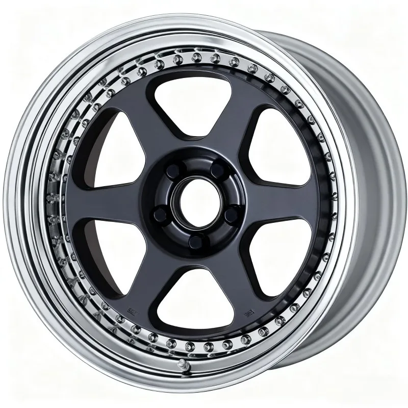 【2025】DT رائجة البيع 3 قطع إطارات ألومنيوم مصقولة مزورة تعمل 5x120 5x112 5x114.3 18 19 20 21 22 بوصة عجلة لعجلة سيارة السباق