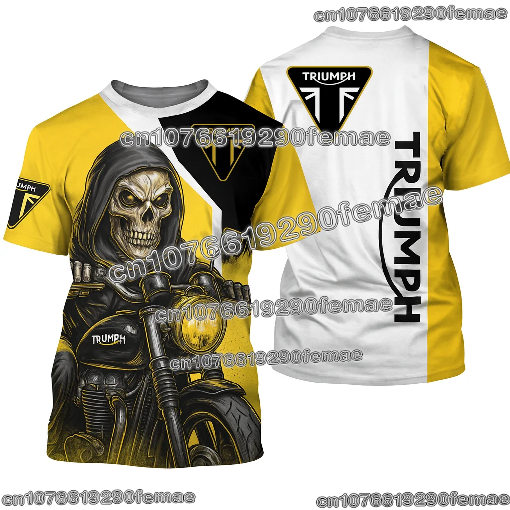 

Новая памятная футболка Triumph Motorcycle Racing 2026 Fan Edition, джерси, повседневный удобный быстросохнущий дышащий спортивный топ