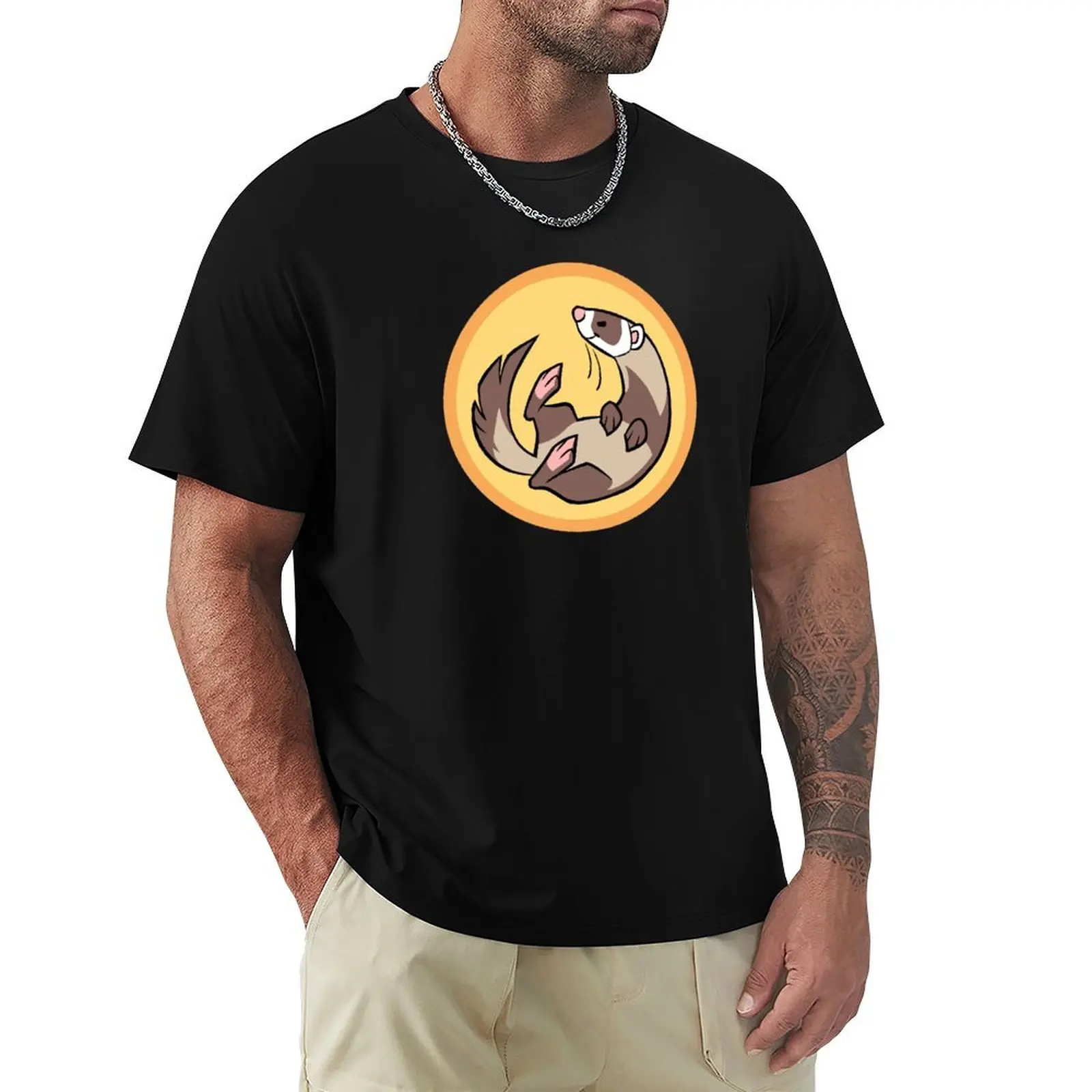 Ferret! T-Shirt Standard Fit Solid Tee Shirt