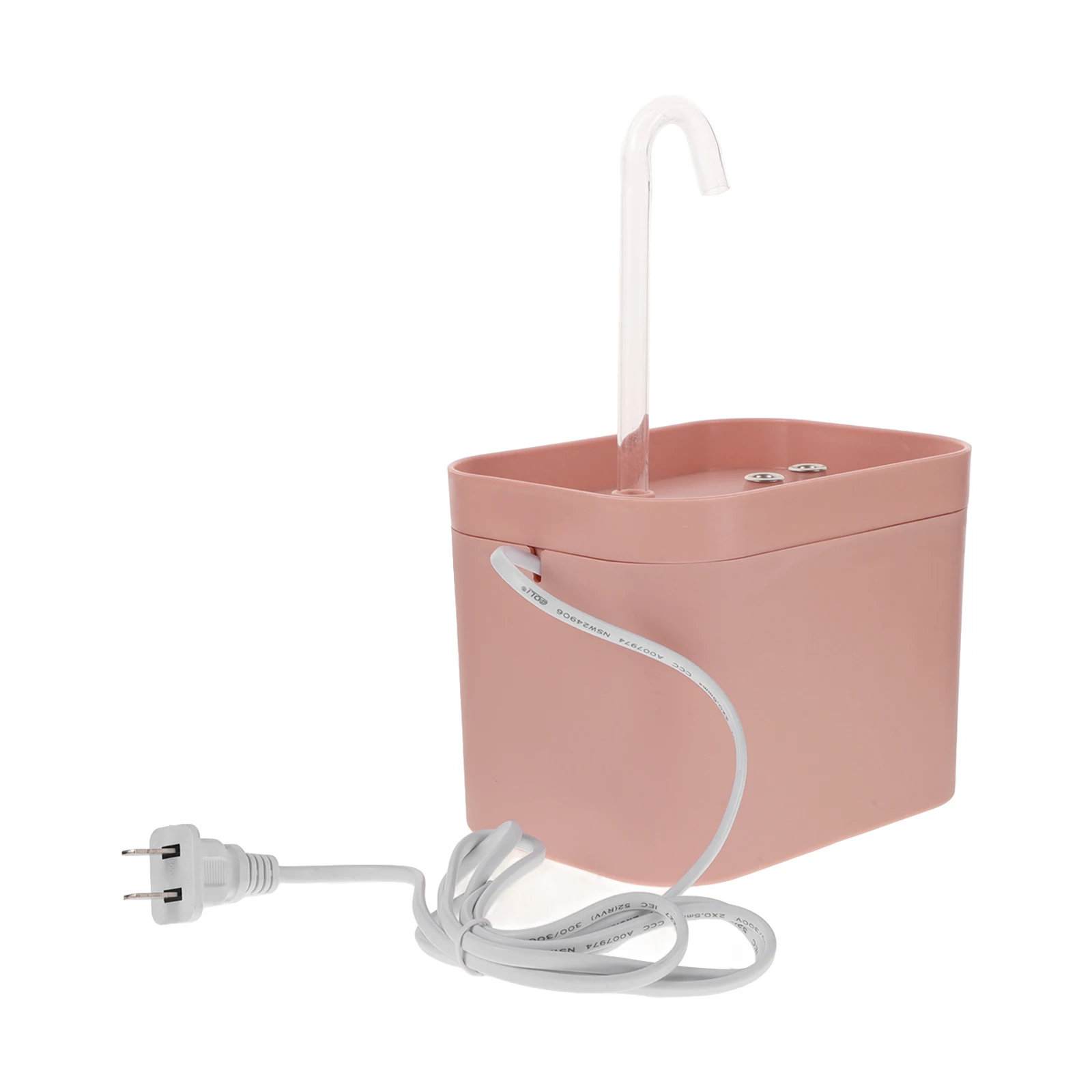 

Automatic Circulation Drinking Fountain Cat Waterer Dog Pet Plastic Electric Feeder Low Power Mute Pump Portable Easy Clean