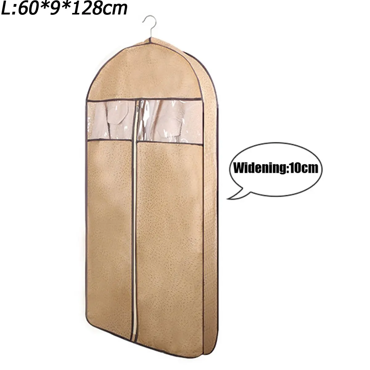 

3D Waterproof Dustproof Household Long Down Jacket For Garment Coat Suit Protect Case Storage Bag Dust Cover Clothes Cover