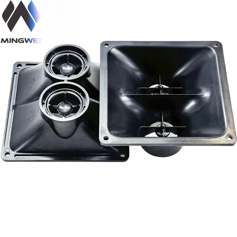 2 Pack HF Speakers Horn Flare Set 5 Inch Speaker Accessories Kits For Line Array Speaker Audio Upgrade