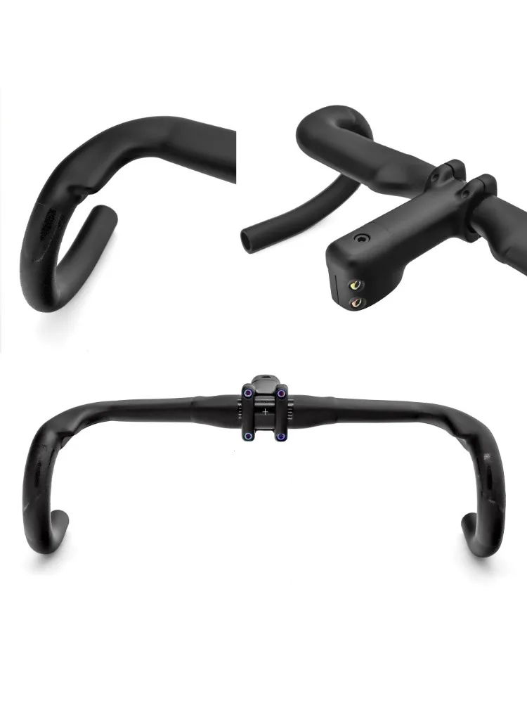 AliExpress NONE Full carbon fiber large angle outward expansion bend  external routing road vehicle split, wind breaking bend, ACR stand