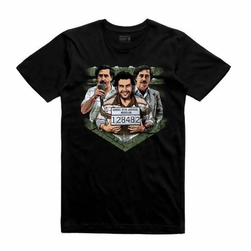 

BRAND NEW Streetwear on Demand TRIBUTE PABLO T Shirt BLACK SMALL 3XLARGE