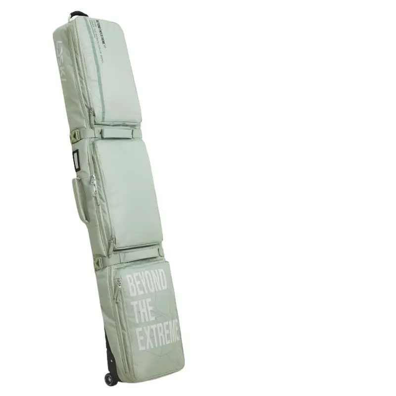 

Ski Bag Ski Board Bag Waterproof Large Capacity with Roller Single and Double Board Men and Women Outdoor Ski Equipment