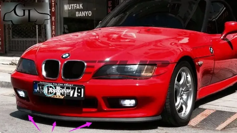 Bumper Lip Lips For BMW Z3 E37 E36/7 1995~2002 / Car Lip Shop Spoiler For Car Tuning / TOPGEAR Recommend Body Kit + Strip