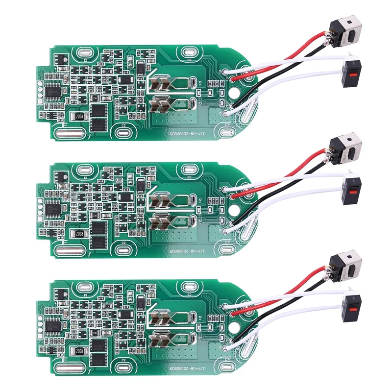 

3X 21.6V Li-Ion Battery Protection Board PCB Board Replacement For Dyson V8 Vacuum Cleaner Circuit Boards