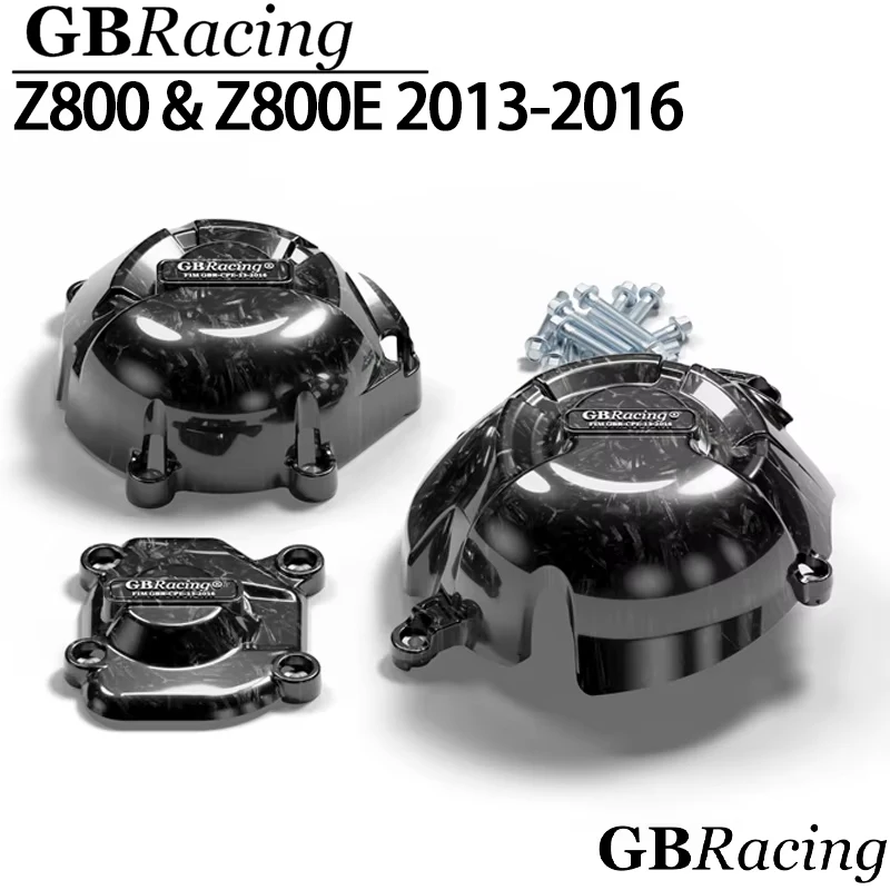 Accesorios para moto GB Racing Clutch Pulse Protection Cover – Protector de motor para motocicleta Z800 (2013 a 2016) Carrocería y cuadros