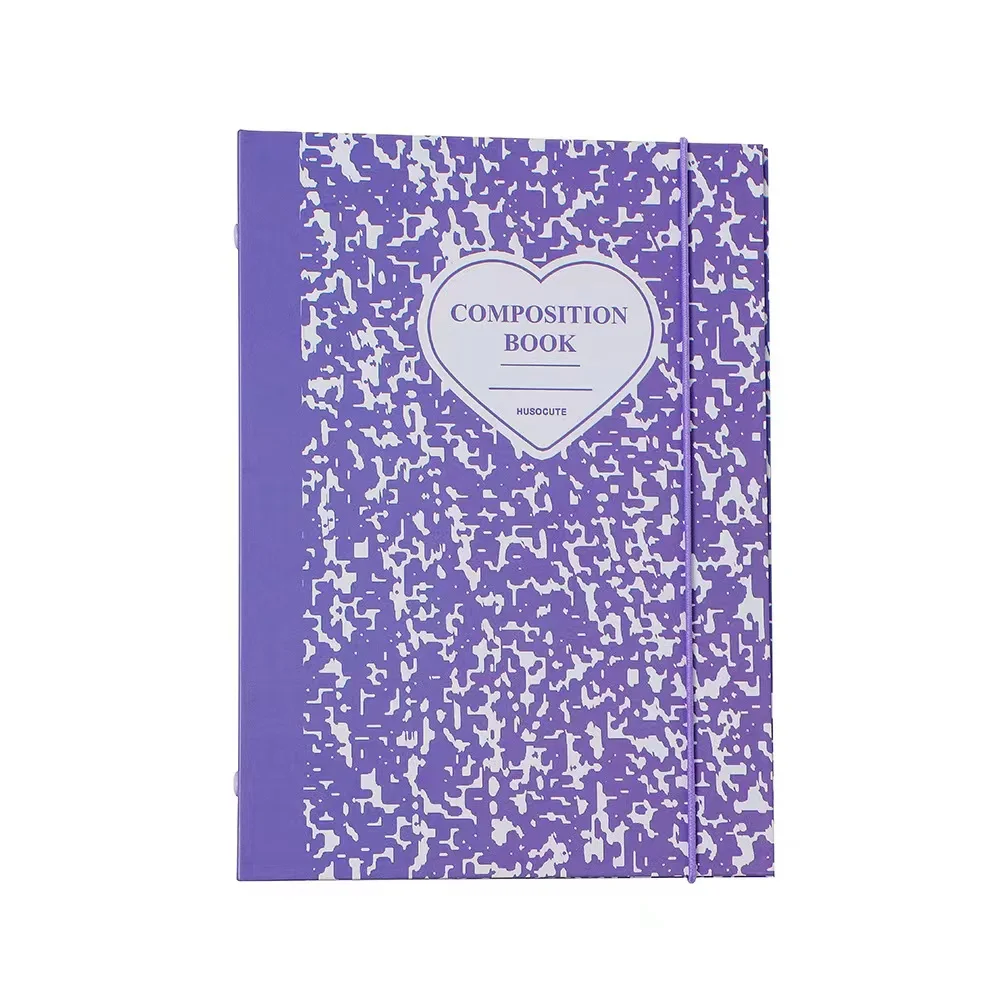 Stone texture A5 Binder Kpop Photocard 6 holes Collect Book Hard Paper Cover Cards photo album Kawaii Storage Book Sleeves Bag