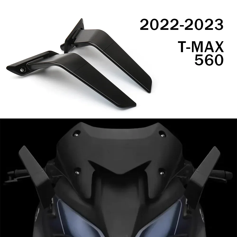 

Mirrors Stealth Winglets Mirror Kit Rotatable For YAMAHA T-MAX 560 2020 2021 TMAX 500 2004-2012 T-MAX530 2012-2019 T-MAX 2022-20