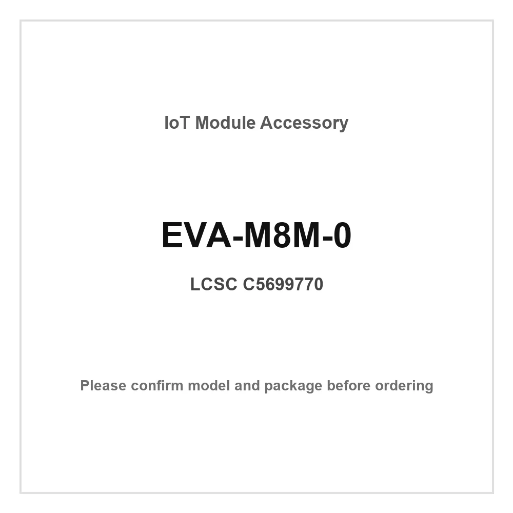 1pcs EVA-M8M-0 TFLGA-42 Galileo GLONASS GPS BeiDou UART I2C USB SPI GNSS GPS BDS Positioning Receiver Module