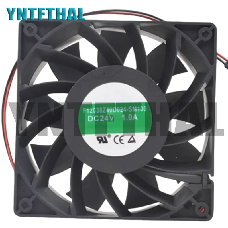 

Новый охлаждающий вентилятор F12038Z40D024-SM100 24 В 1,0 А 12038 12 см