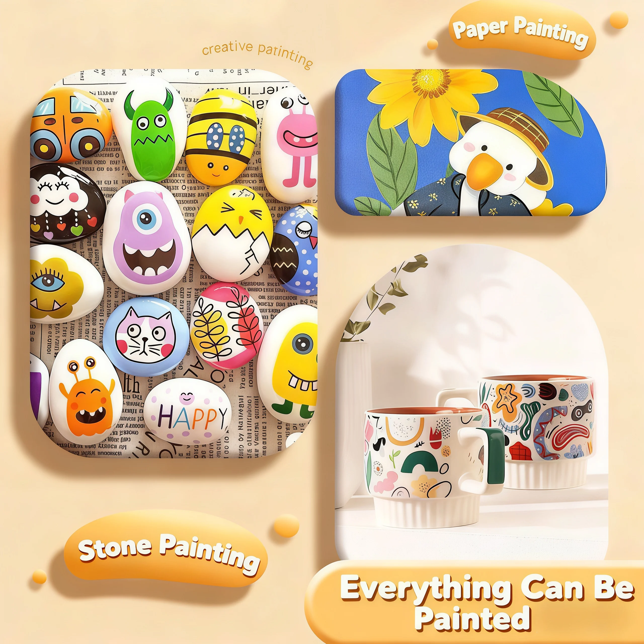 مجموعة أقلام تحديد فرشاة أكريليك ملونة 12/24/48/60/84 مع حافظة محمولة للحبر السائل مجموعة أقلام طلاء أكريليك للفن والحرف اليدوية #2