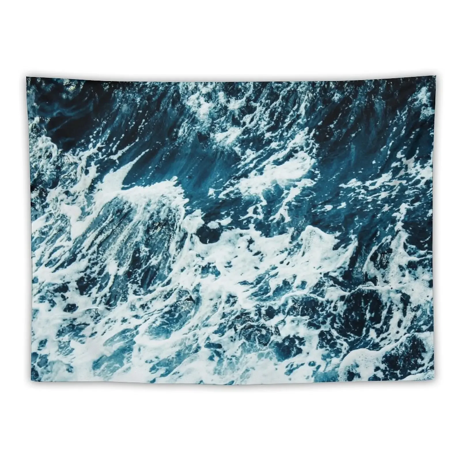 

Disobedience - ocean waves painting texture Tapestry Funny Wallpapers Home Decor Decoration For Bedroom Tapestry