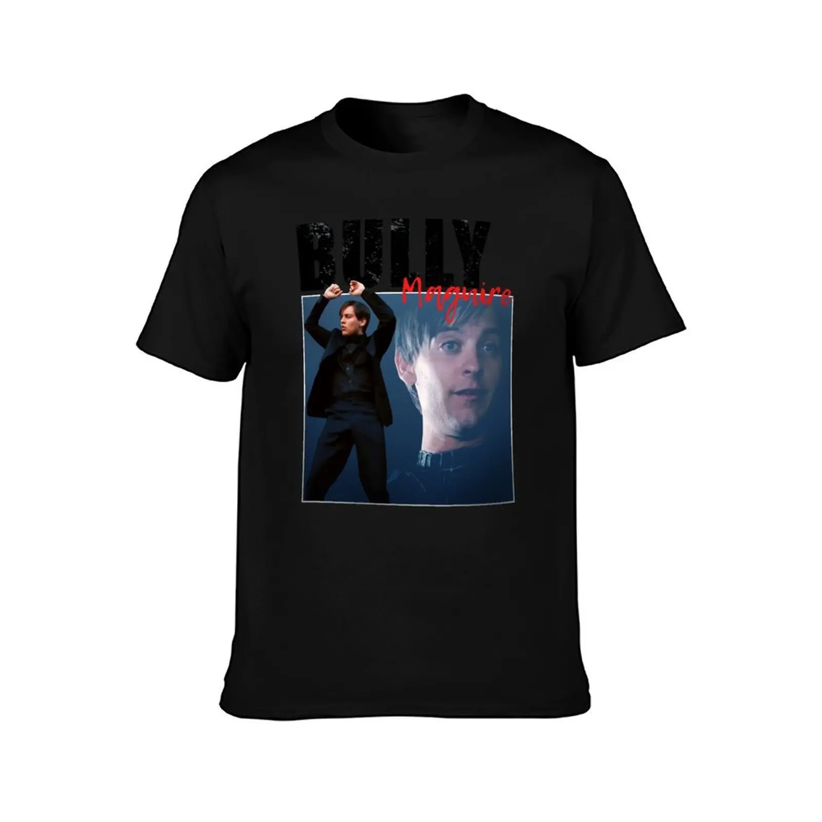 Bully Maguire Dance Vintage V2 T-Shirt, Summer Casual Cotton Tee, Oversized Streetwear Tops, Vintage Graphic Print, 100% Cotton