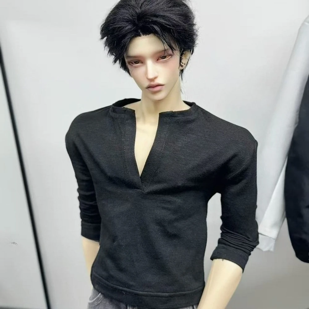 

Одежда для кукол 1/3 (75 см или 77 см) для мужских кукол BJD: платье с V-образным вырезом и длинными рукавами, игрушки для переодевания, подарок для игры в домик, аксессуары для кукол (кукла в комплект не входит)