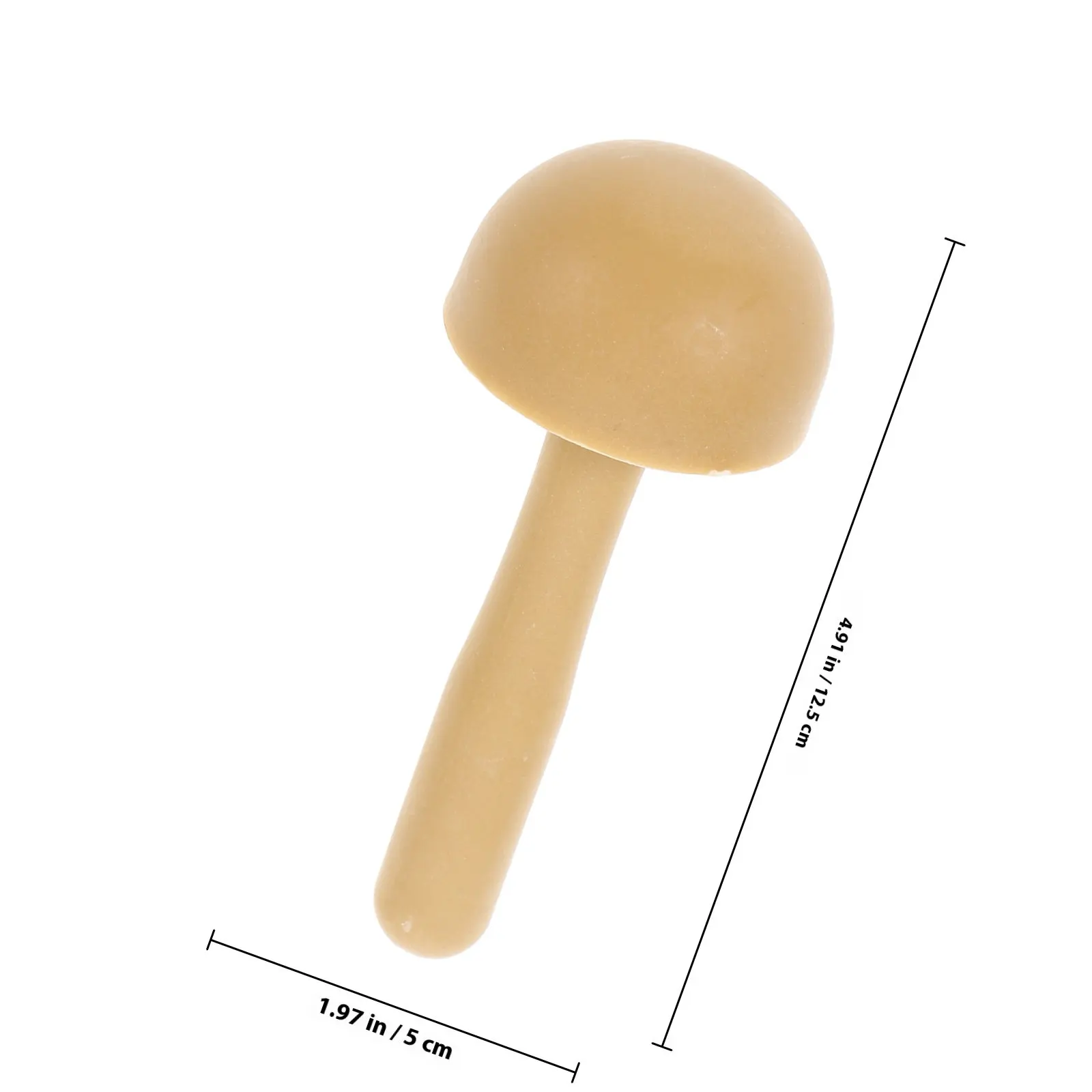 10Pcs Mushroom Rubbing Roller Comfortable Grip Plastic for Art Printmaking DIY Scrapbooking Block Printing Supplies