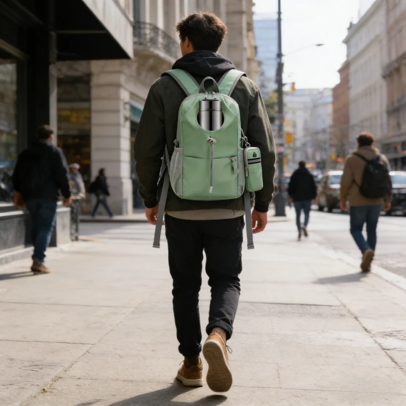 

Nylon Crossbody Bag for Men Women - Ultra Light Chest Shoulder Bag Phone Pouch Casual Strap Purse Trendy Sling Backpack