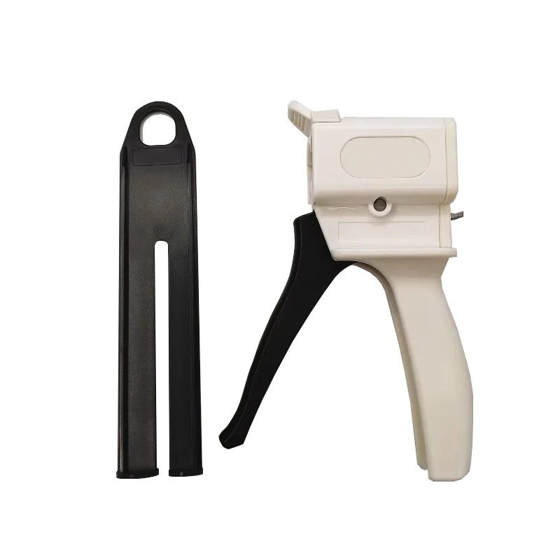 50ml Dental Impression Mixing Gun Fit for 1:1 Impression Mixing Silicone Rubber Tray Dispenser Gun Dispensing Caulking Tools