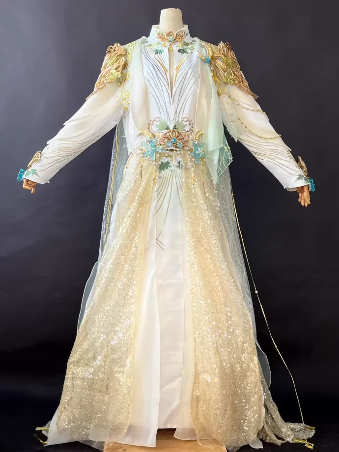 Mobile Game God Like Spare Male Female Cosplay Costume Hanfu