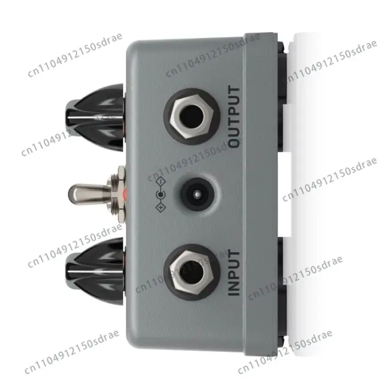 Pedal de Efeito para Guitarra Elétrica Behringer FUZZ BENDER, Pedal Fuzz Estilo Vintage dos Anos 60 com Interruptor de Modificação de Polarização Personalizada