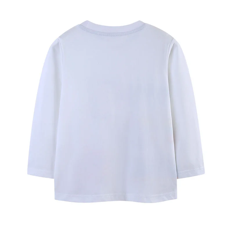 Jumping Meters 2-7T Cars Long Sleeve Boys Tshirts For Autumn Spring Children's Clothes Baby Blouse Cotton Kids Fashion Tops