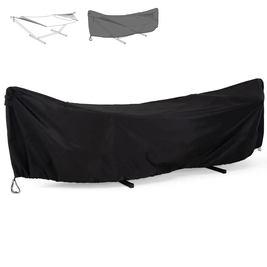 

Hammock Cover, WaterResistant Polyester Hammock Stand Cover for 1112ft Stand, Black