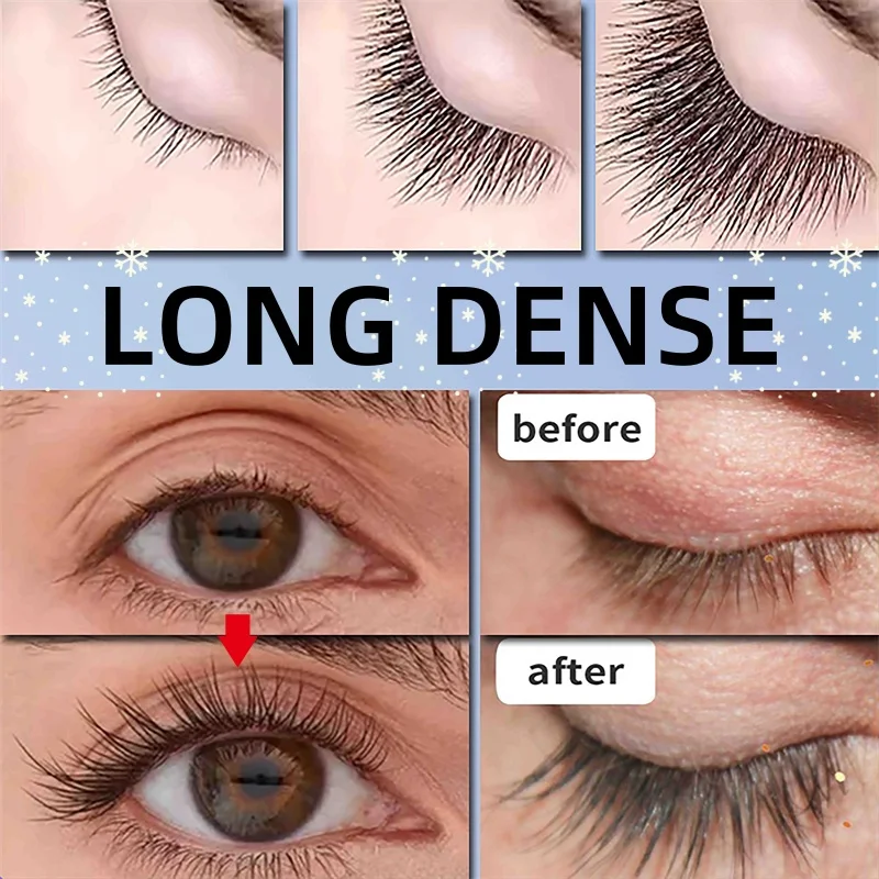 Siero per la crescita delle ciglia lunghe e dense Veloce 7 giorni Potenziatore naturale Più lungo Più pieno Più spesso Ricci Lifting Lash Donna Trucco Cosmetici 10ml