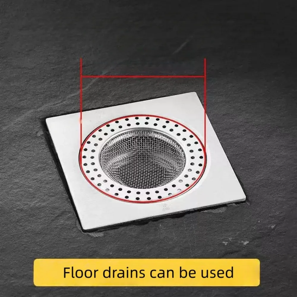 A sewer floor drain made of stainless steel, durable and long-lasting, suitable for sewers, washbasins, and vegetable sinks.