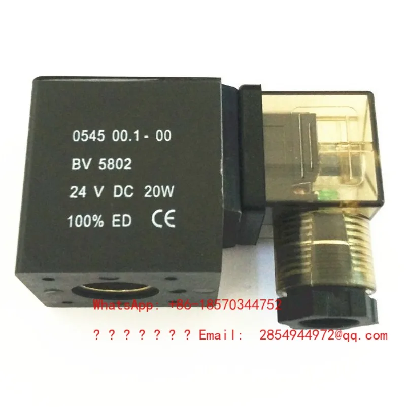 

Электромагнитная катушка клапана L 0543/0545, 0543 00.1-00, BV5763, 0545 BV5802, внутреннее отверстие 14.5