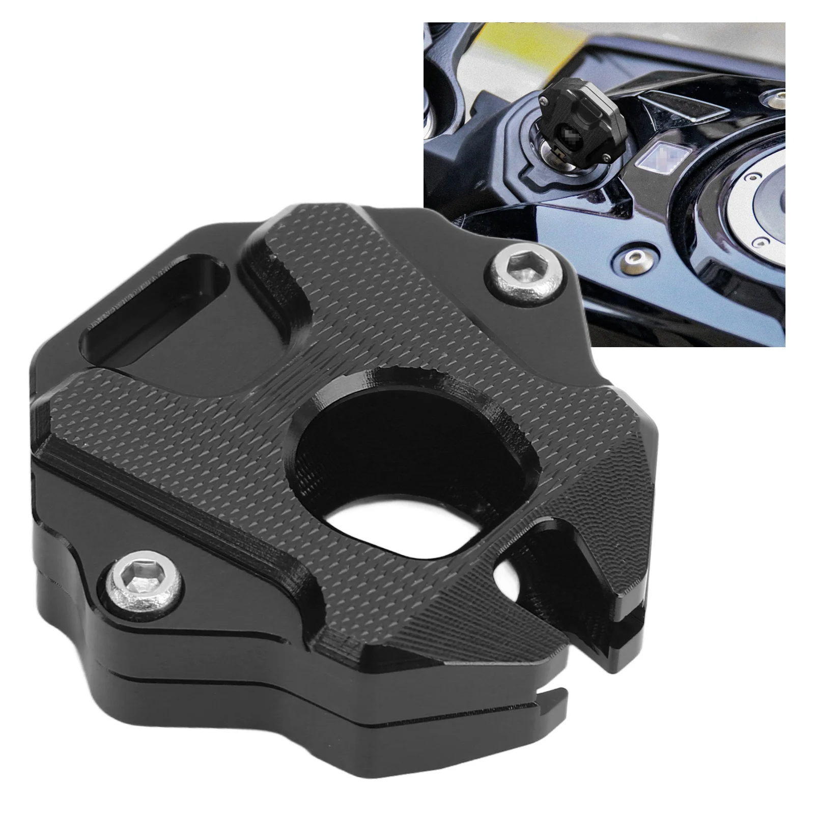 

Корпус ключа мотоцикла с ЧПУ, металлический, однотонный, стильный, идеально подходит для замены CB650R CBR650R 2020+