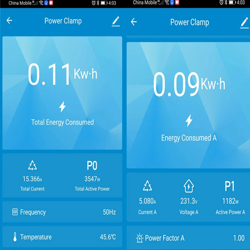 Tuya smart life 3 fase wifi energie kwh meter 80a 300a power klem huidige transformator app monitor en record stroomverbruik