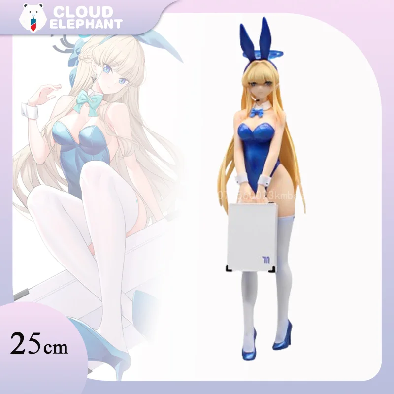 Blue Archive Anime Figure Asuma Toki Action Figure 25cm PVC Statue Kawaii Girl GK Model Collection Ornament Birthday Toys Gifts