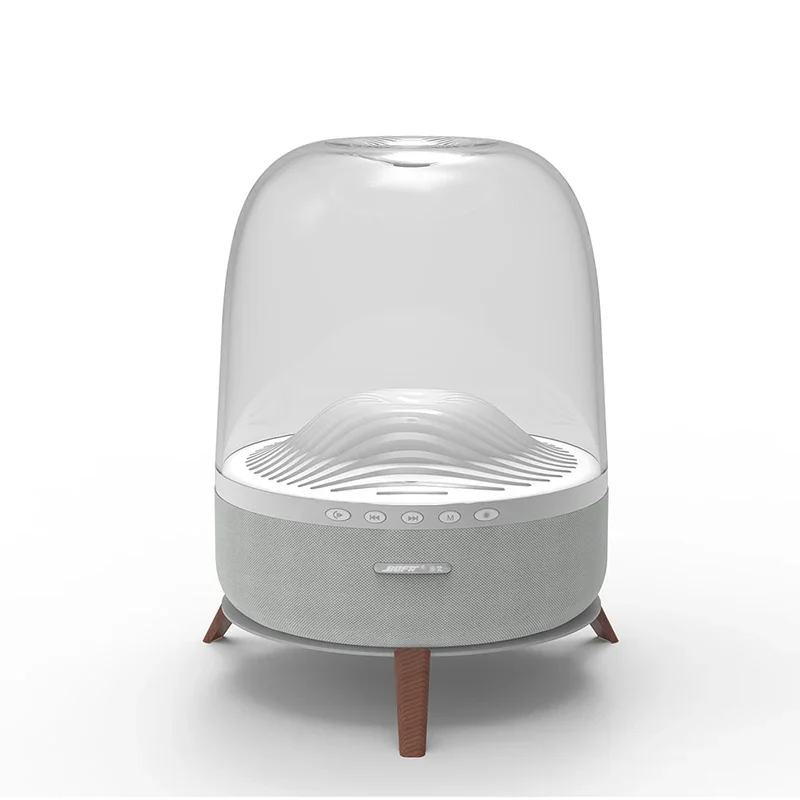 High Sound Quality Wireless For Bluetooth Speaker With RGB LED Light Convenient For Party Outdoor Computer Mobile Phone Use