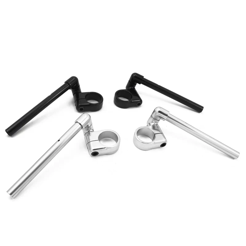 Adjustable CNC 51mm Aluminum Detached Split Clip-on Handlebar Mirror and Upper Yoke Customized For CFMOTO CLX700 CF700CLX clx700