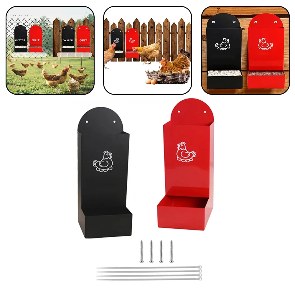 

MF Daily Feeding Tasks Automatic Feeding Trough Suspended Coop Dispenser Automatic Chicken Feed Dispenser Snack Dispenser
