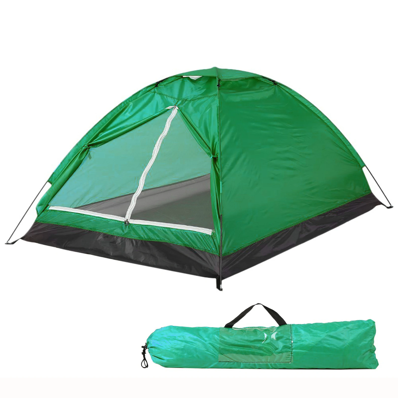 Imagem -03 - Fiberglass Dome Camping Tent Pessoas Dual Layer Door Privacidade e Ventilação Fácil de Configurar e Desmontar Características