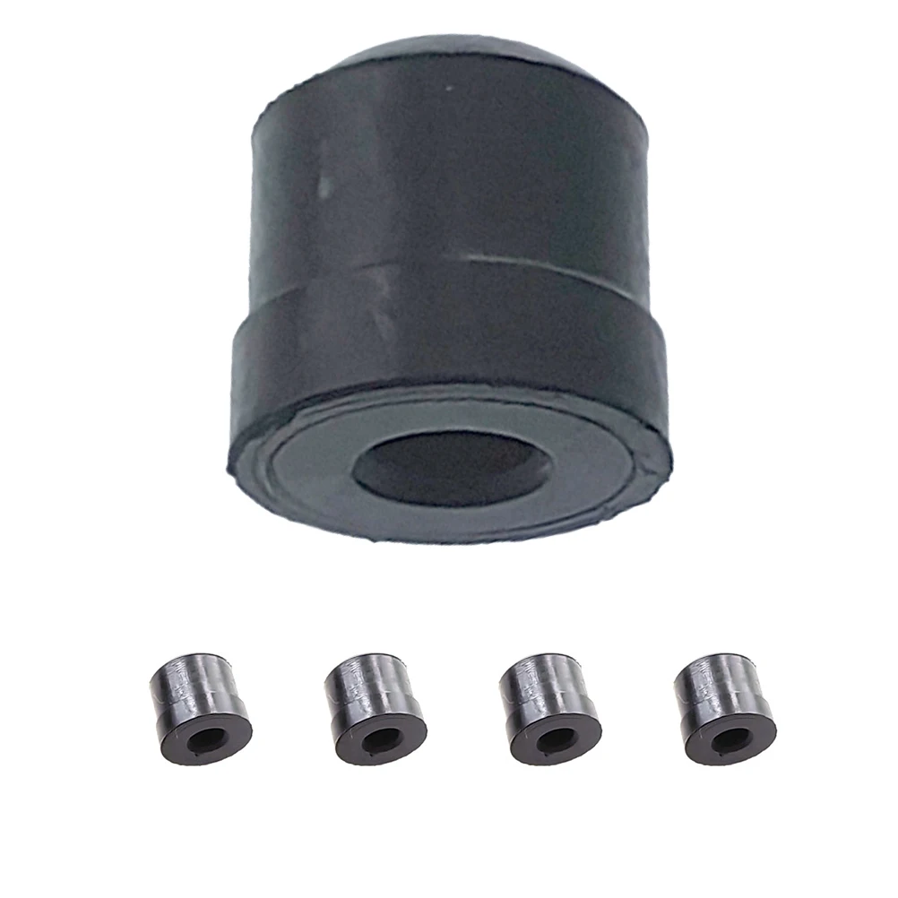 

5pcs Trombone Water Release Key Set Soft Cushion Valve Black Slide Rubber Support Covers Accessories trumpet finger buttons