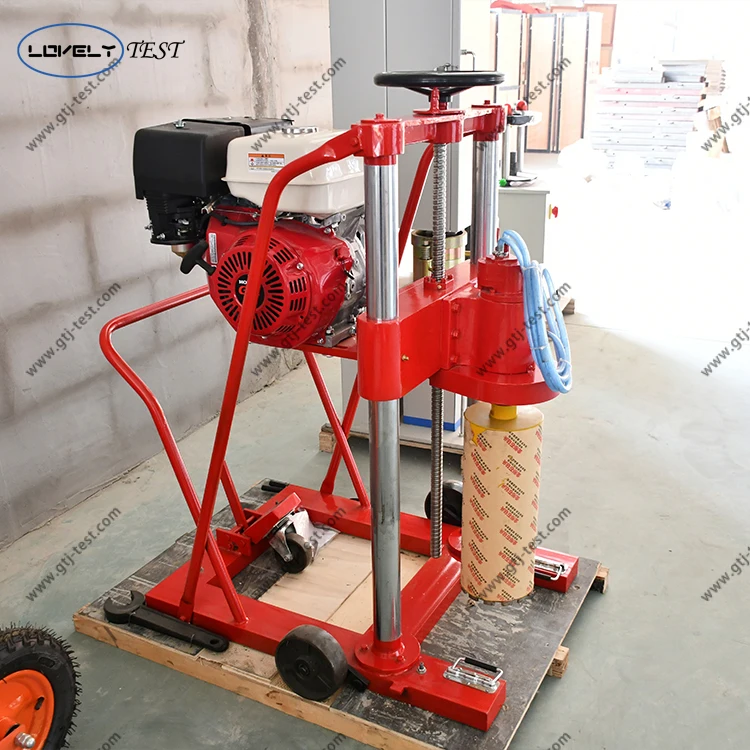 Diesel Asphalt Concrete Pavement Coring and Drilling Machine