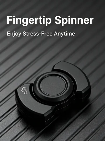 Multi-Mode Magnetic Fidget Spinner EDC Magnetic Slider Toy Stress Relief Hand Toy Anxiety Focus Desk Toy For Office Adults