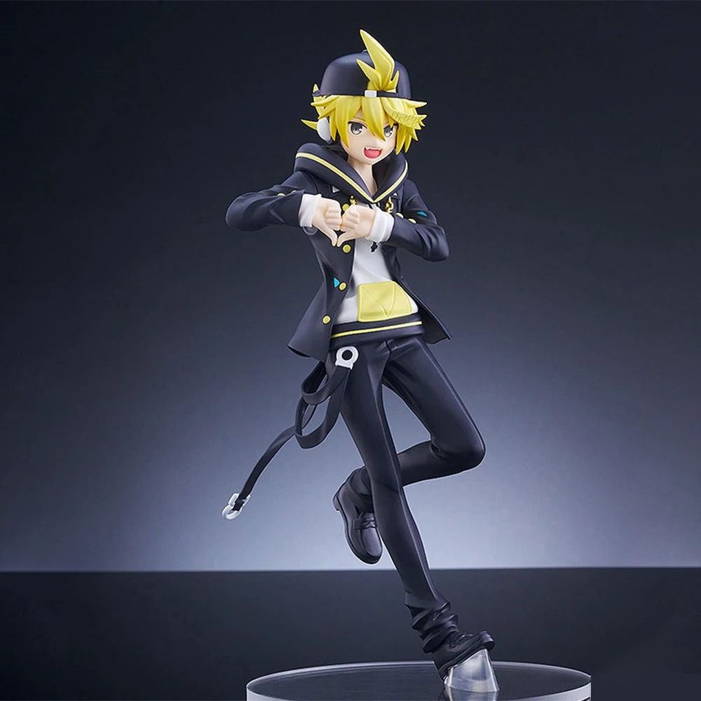 [In Stock] Original Good Smile Company Vocaloid Kagamine Len Kagamine Rin Anime Action Figure Model Toys