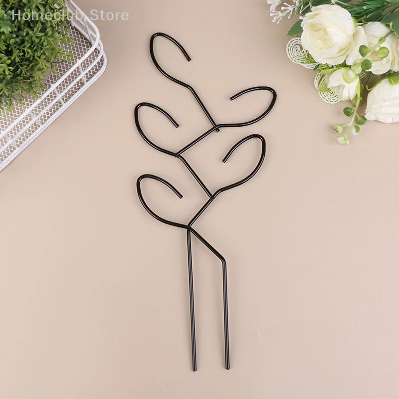 Plant Leaf Climbing Trellis Plant Support Garden Stake Stand Climbing Rack Iron Flower Trellis Frame Stand Holder Garden Decor