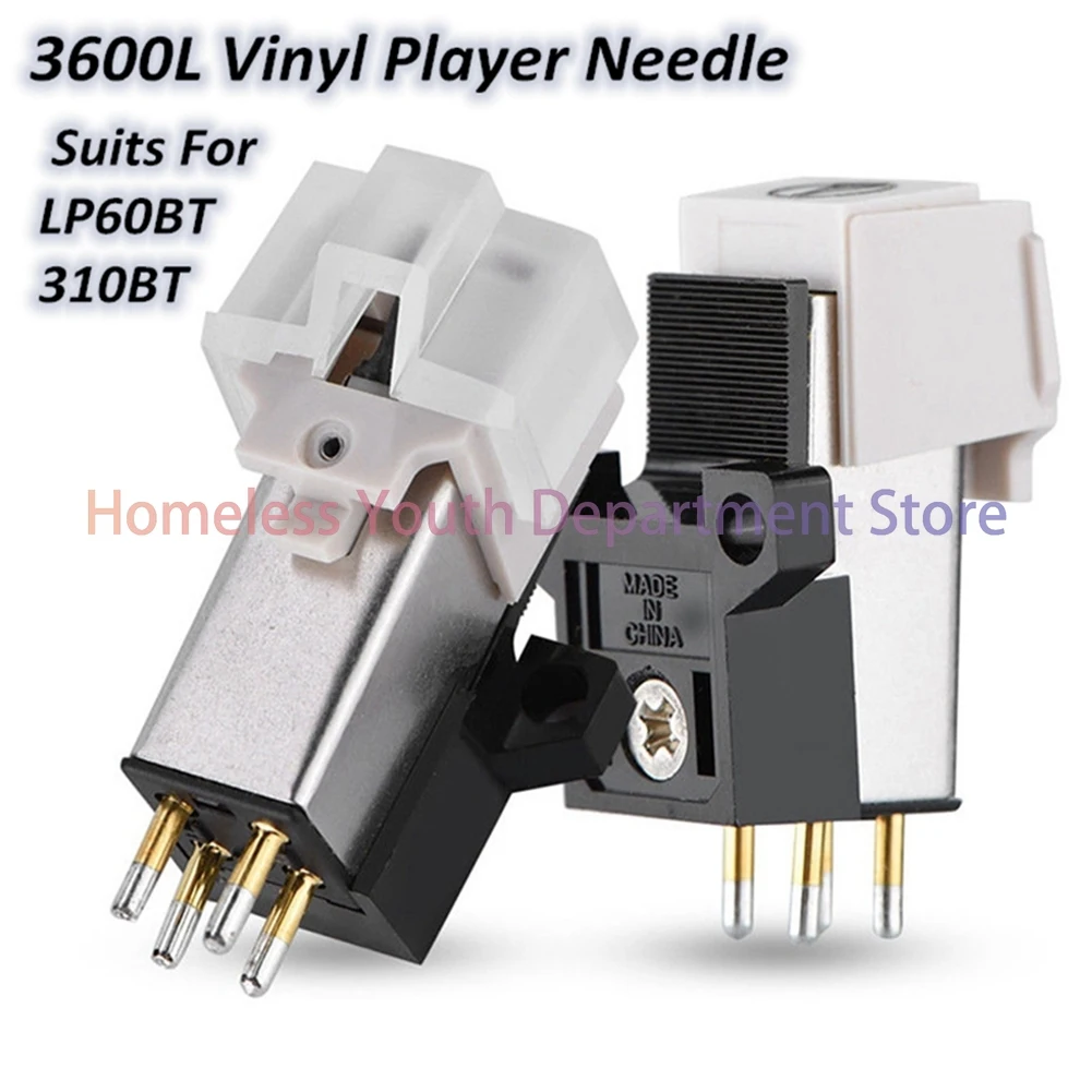 ABQR 3Pc AT3600L Magnetic Stylus LP Vinyl Record Player Needle for Turntable Phonograph Platenspeler Records Player