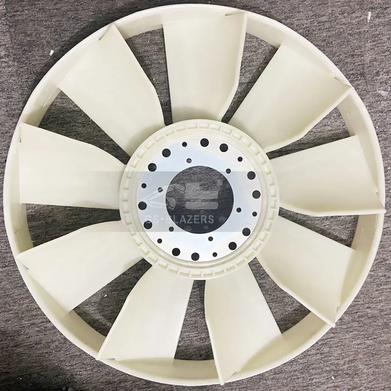 

excavator accessories JCM913D 913 Fan blade Cummins 4 bt3. 9 engine Mountain weight 913 Wind blade