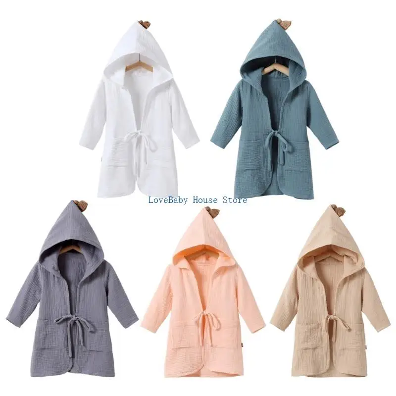 منشفة استحمام من القطن BX0D سريعة الجفاف مع ربطة عنق للاستخدام في المنزل أو السفر #1