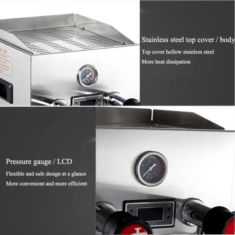 เครื่องทําน้ําอุ่นเครื่องตีฟองนมขนาด 10 ลิตรสําหรับร้านกาแฟ