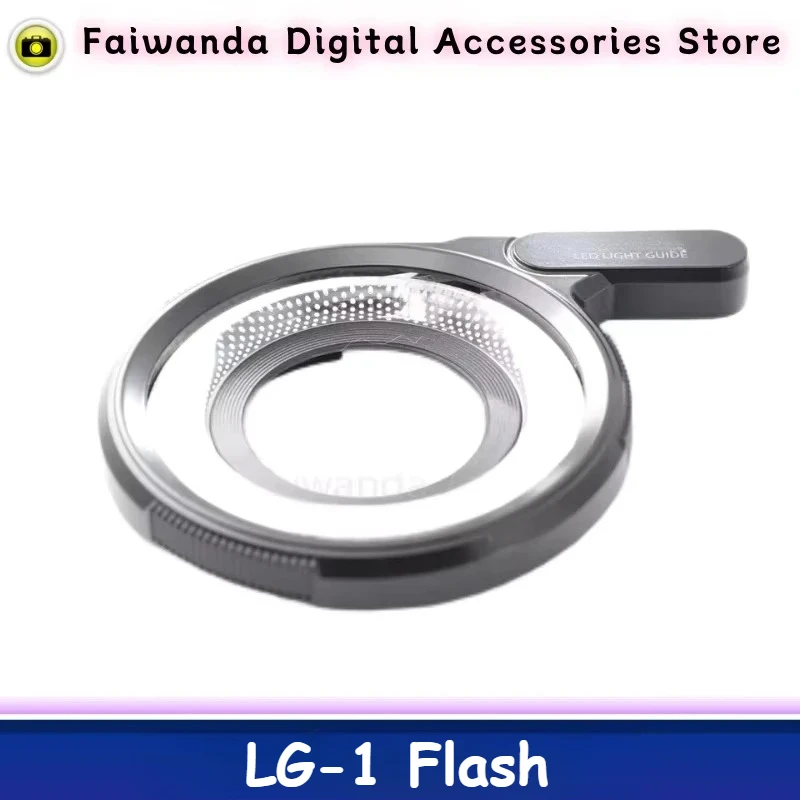 

95% New Genuine LG-1 Flash Diffuser LED Light Quide Macro Ring Auxiliary For Olympus TG-1 TG-2 TG-3 TG-4 TG-5 TG-6 TG-7 Camera
